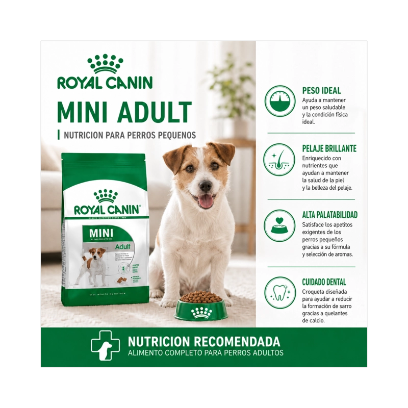 ROYAL CANIN MINI ADULTO SACO 7.5 KILO - 6