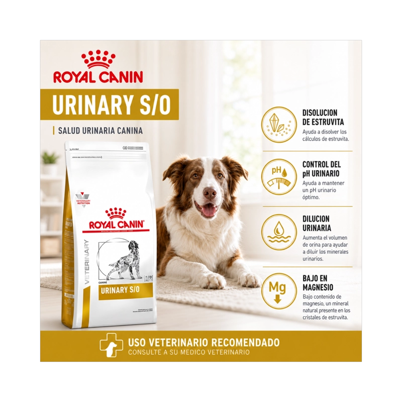 ROYAL CANIN URINARY PERRO S/O SACO 1.5 KILO - 5