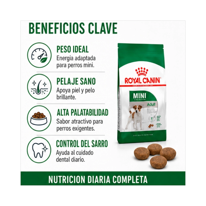 ROYAL CANIN MINI ADULTO SACO 2.5 KILO - 2