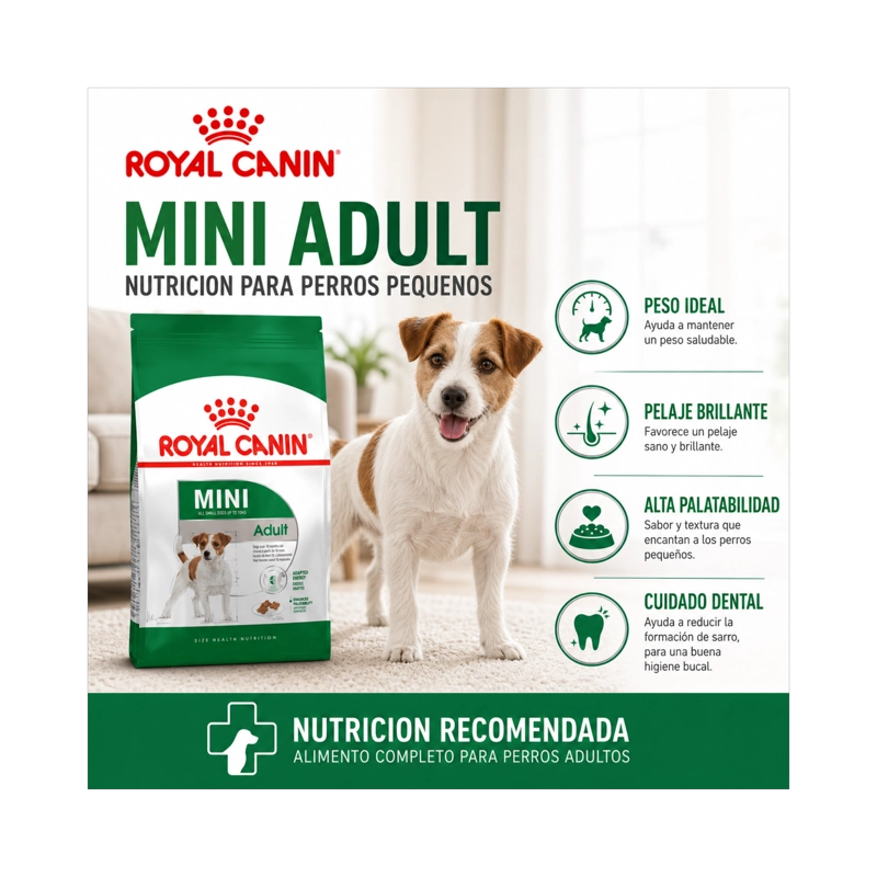 ROYAL CANIN MINI ADULTO SACO 2.5 KILO - 5