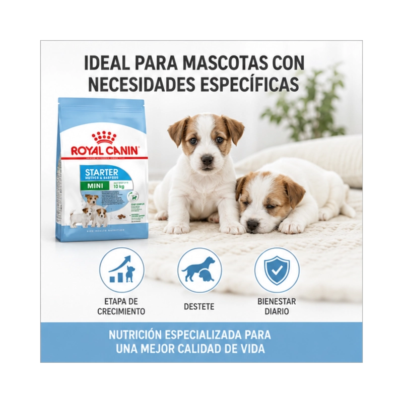 ROYAL CANIN PERRO MINI STARTER 3KG - 5