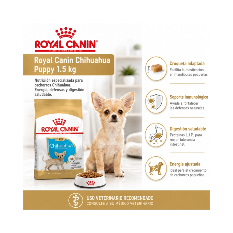 ROYAL CANIN CHIHUAHUA PUPPY 1.5 KG - 6