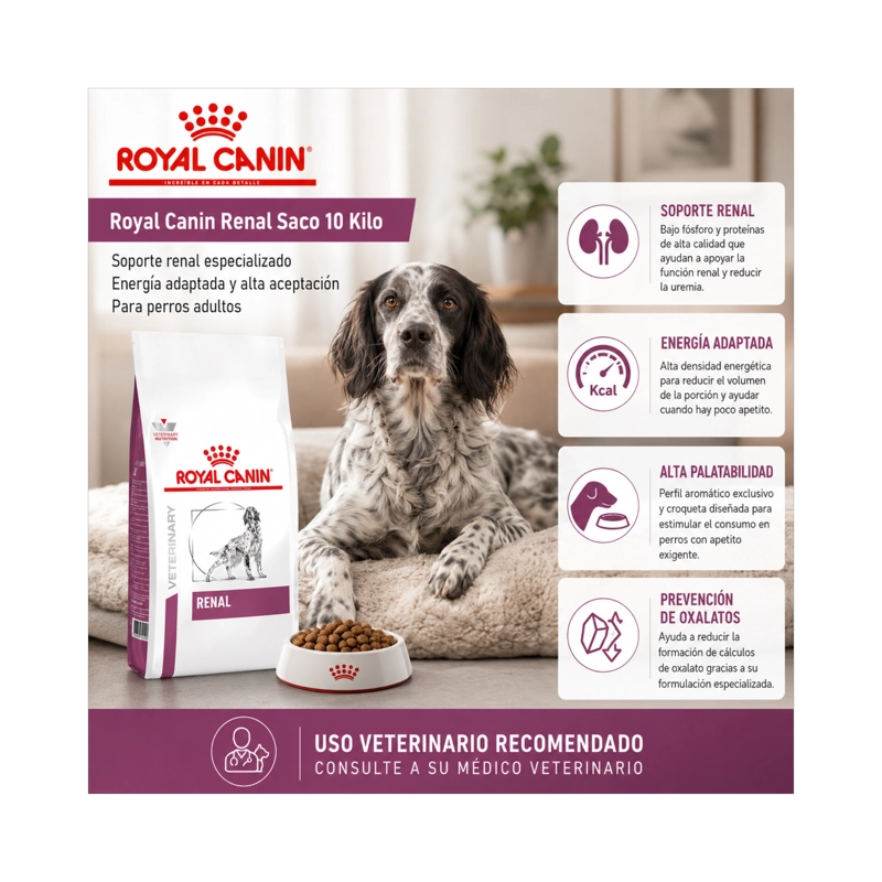 ROYAL CANIN RENAL SACO 10 KILO - 6