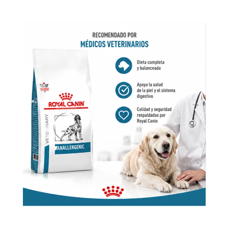 ROYAL CANIN HEALTH NUTRITION ANALLERGENIC 3KG - 2