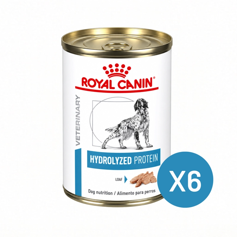 ROYAL HYDROLIZED PROTEIN CANINE LATA 390 GR | PACK 6 LATAS - 1