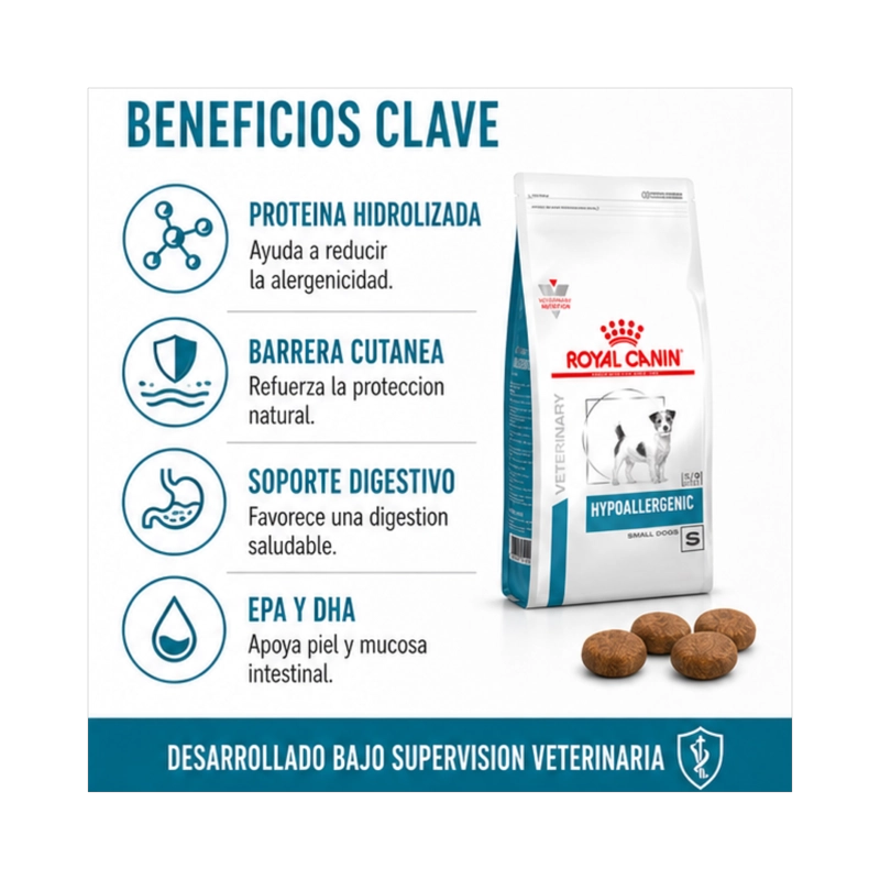 ROYAL CANIN HYPOALLERGENIC SMALL DOG 2 KG | ALERGIAS PERROS - 2