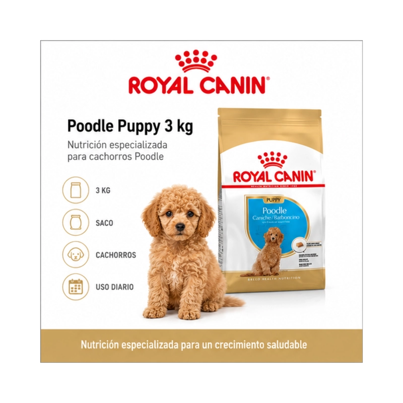 ROYAL CANIN POODLE PUPPY 3 KG - 2