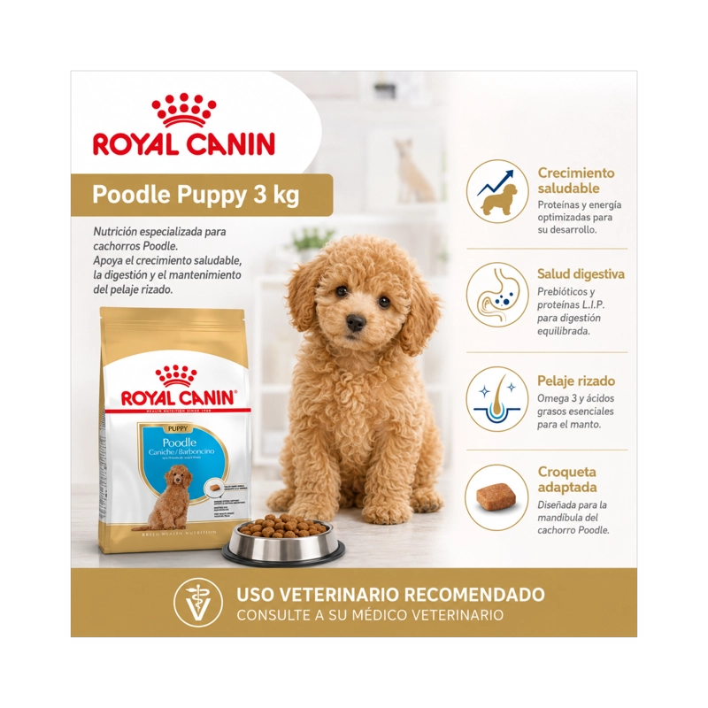 ROYAL CANIN POODLE PUPPY 3 KG - 6