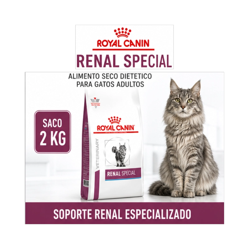 ROYAL CANIN RENAL ESPECIAL FELINE 2 KG - 2