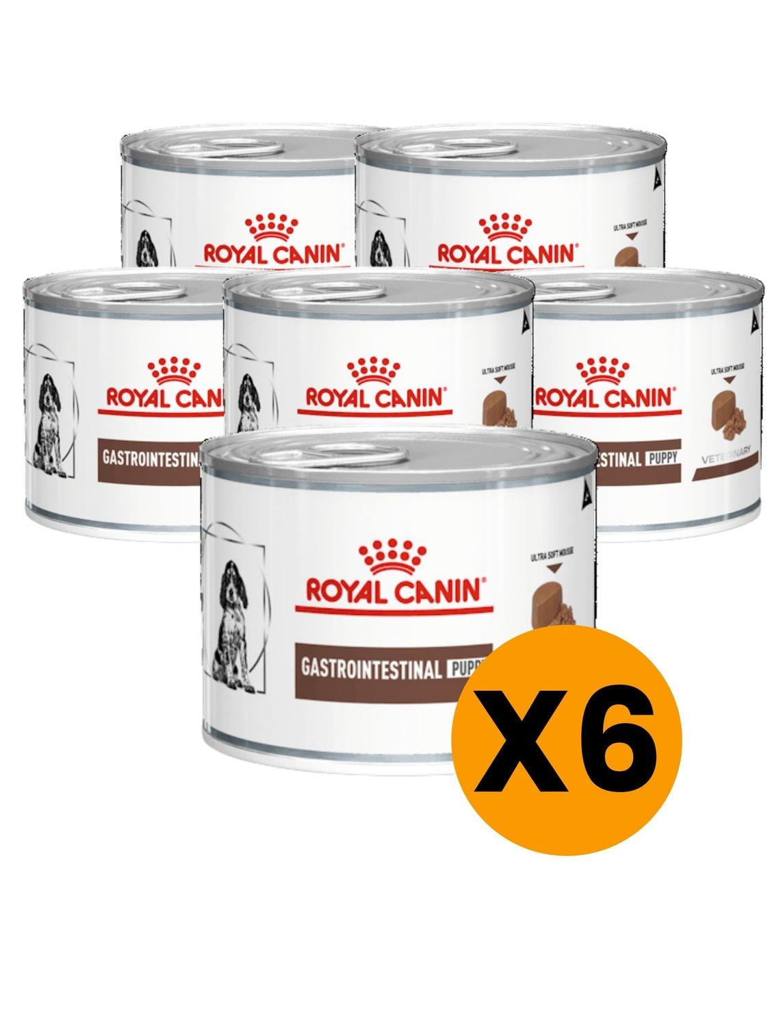ALIMENTO ROYAL GASTROINTESTINAL PUPPY LATA 195GR - PACK X6 - 1