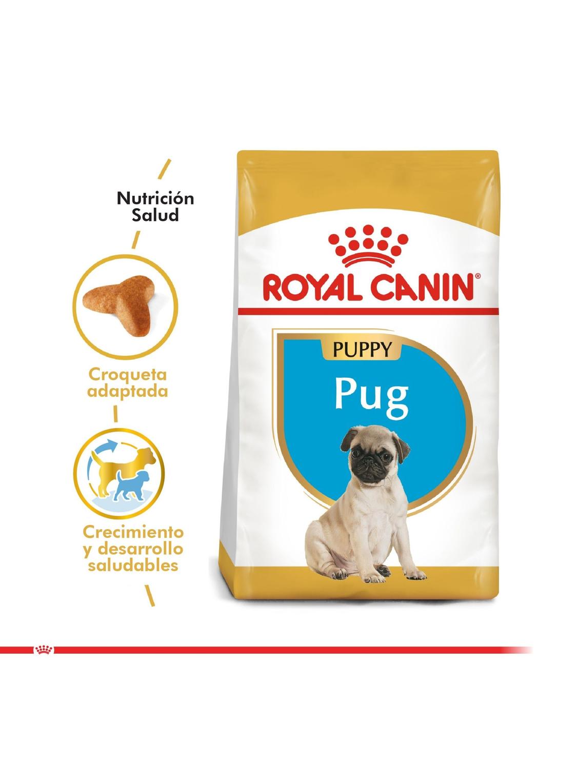 ALIMENTO ROYAL CANIN PUG PUPPY 2,5 KG - 3
