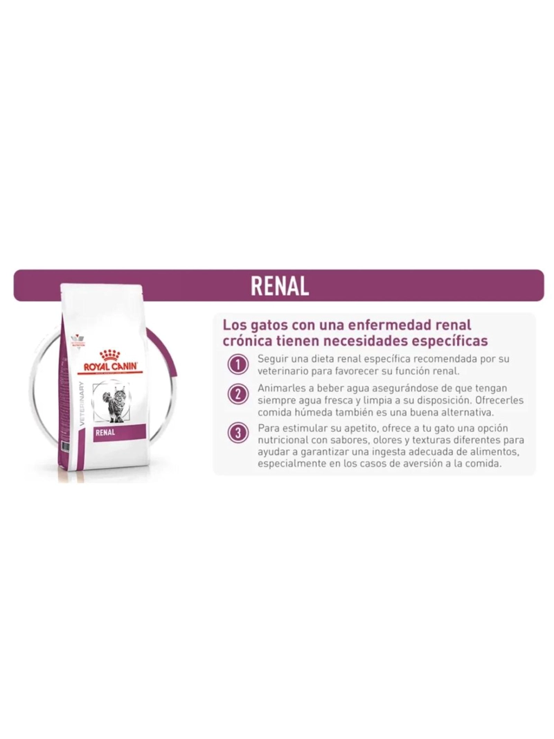 ROYAL FELINE RENAL SACO 2 KILO - 4