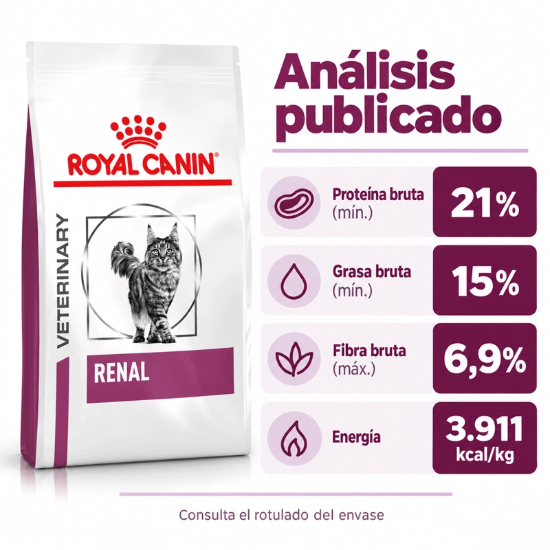 ROYAL FELINE RENAL SACO 2 KILO - 6