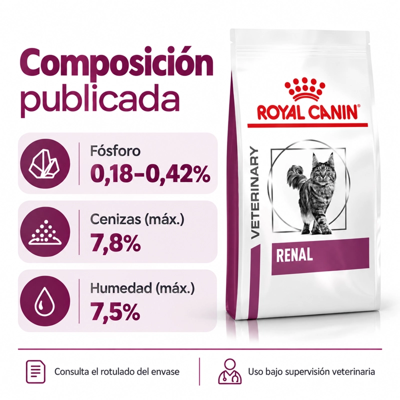 ROYAL FELINE RENAL SACO 2 KILO - 7