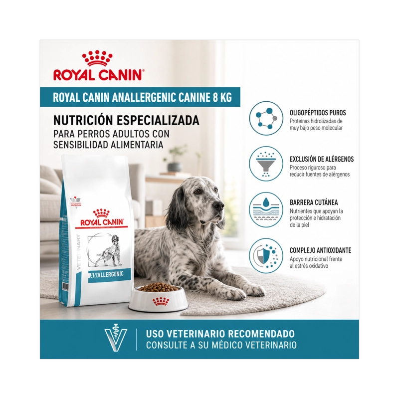 ROYAL CANIN ANALLERGENIC CANINE 8KG - 6