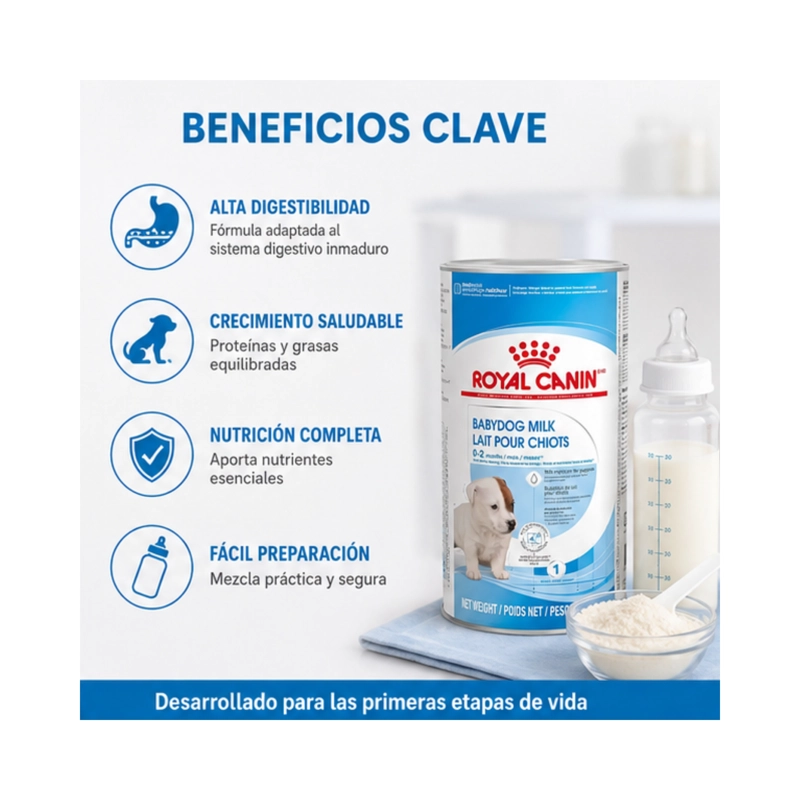 ROYAL CANIN BABY DOG MILK 400 GR - LECHE PARA PERROS - 3