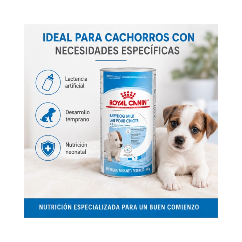ROYAL CANIN BABY DOG MILK 400 GR - LECHE PARA PERROS - 5