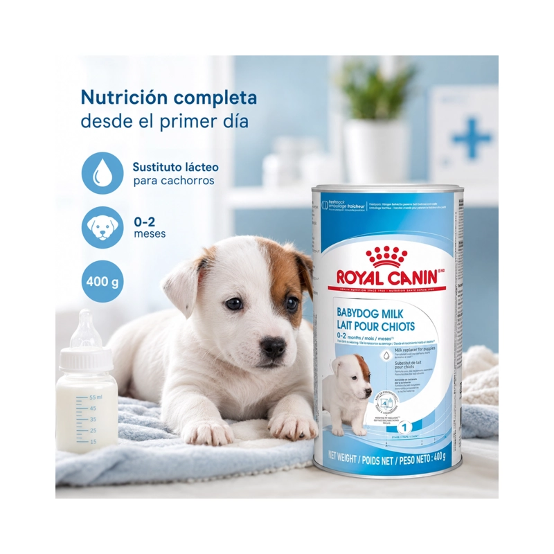 ROYAL CANIN BABY DOG MILK 400 GR - LECHE PARA PERROS - 6