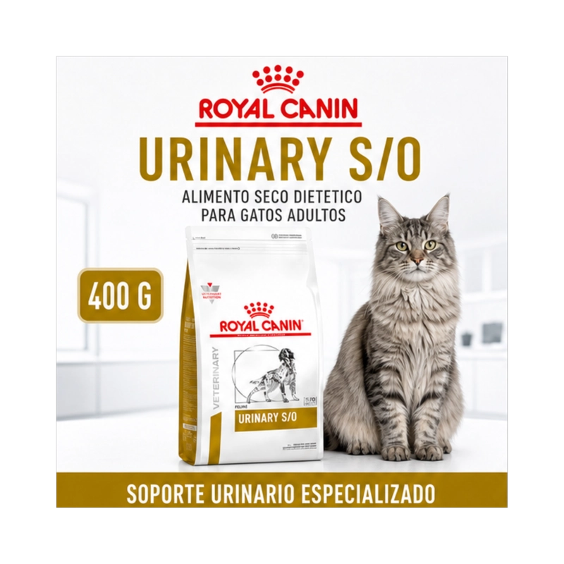 ROYAL CANIN URINARY S/O FELINE 400GR - 5