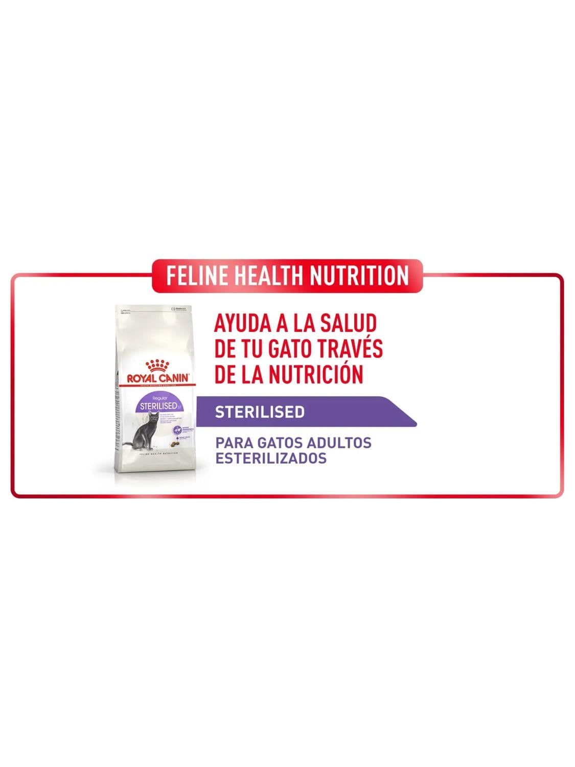 ALIMENTO ROYAL CASTRADOS STERILSED FELINE SACO 4 KILO - 2