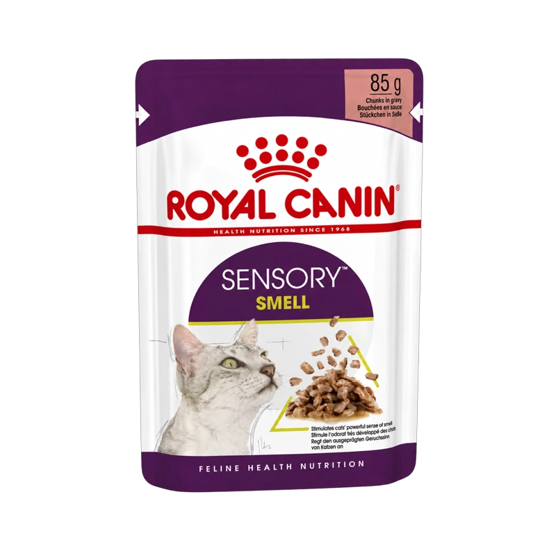 ROYAL CANIN FELINE SENSORY SMELL - SOBRE 85 GR - 1