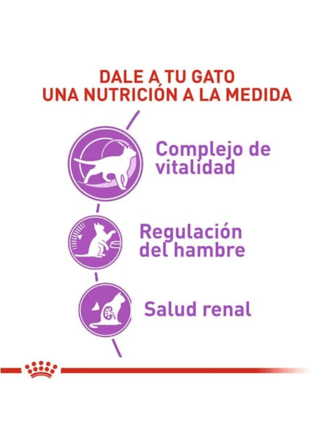 ALIMENTO ROYAL CANIN GATO STERILISED 7+ 4KG - 3