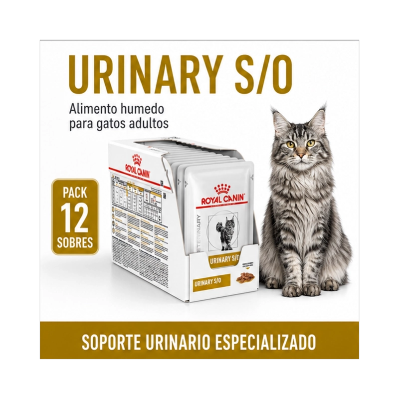 ROYAL CANIN POUCH URINARY S/O GATO 85G (12 UNIDADES) | PACK 12 SOBRES - 5