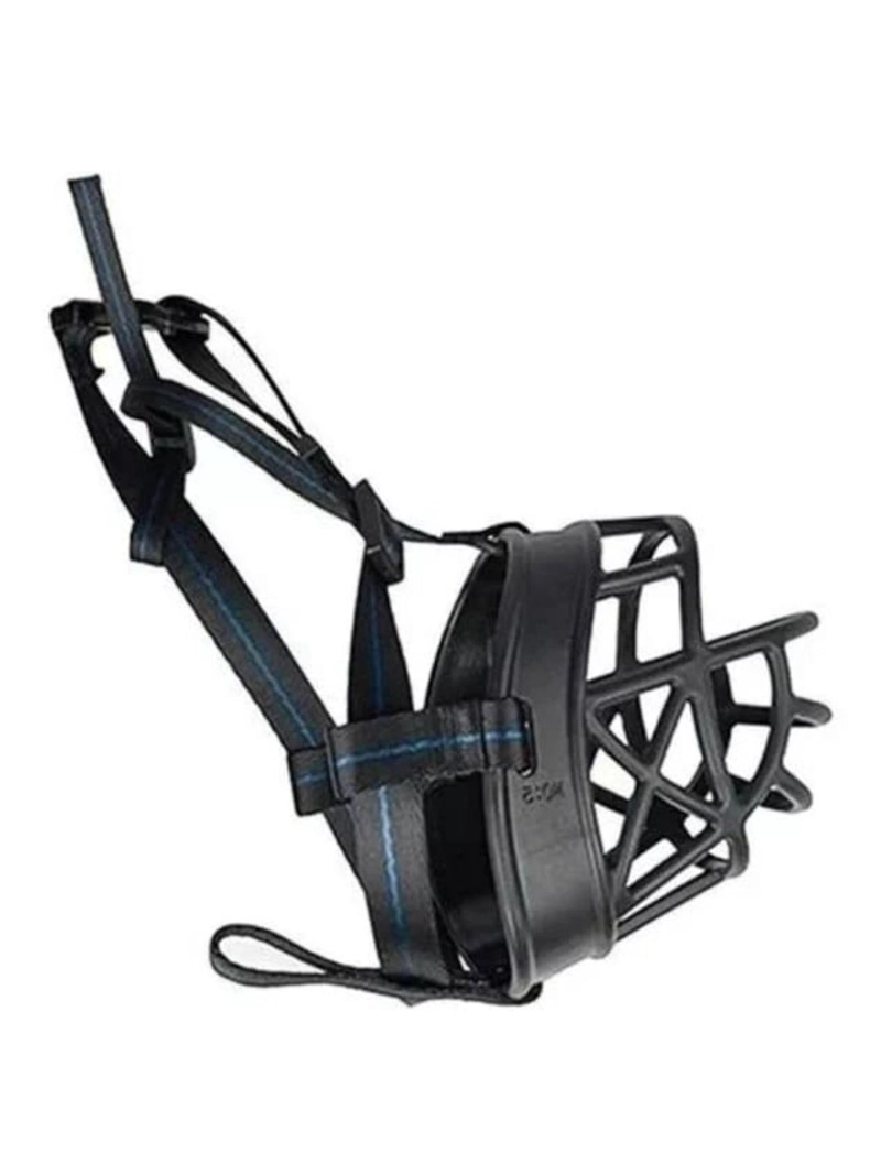 BOZAL CANASTA PERRO XL NEGRO AJUSTABLE RAZAS GRANDES - 7