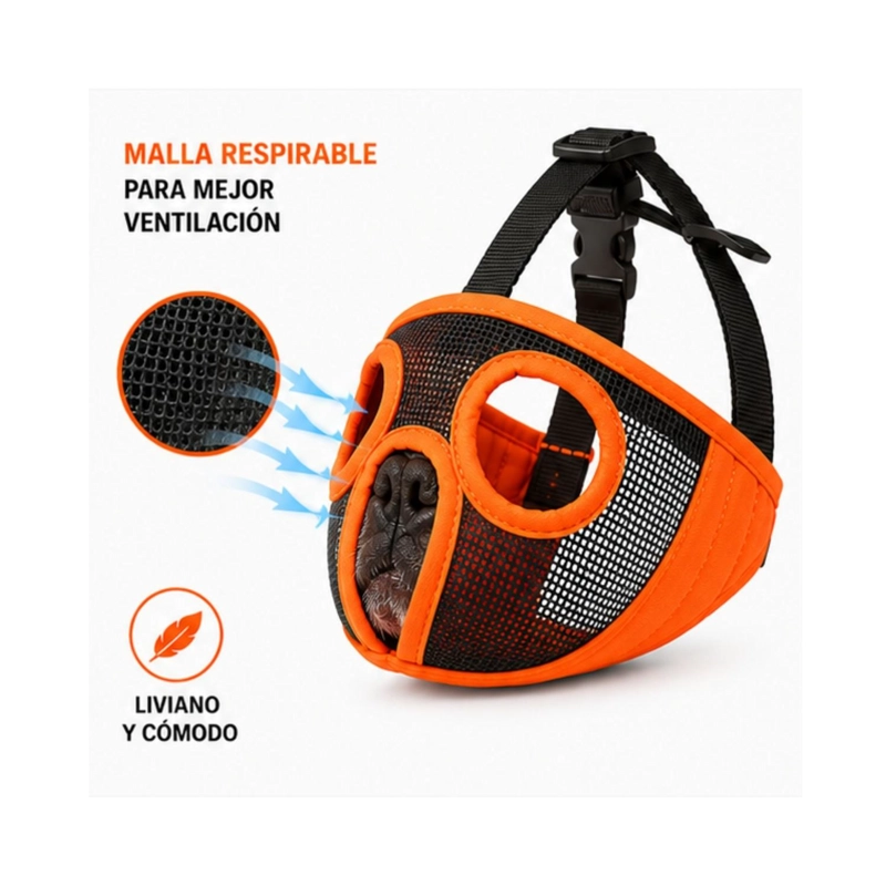 BOZAL PERRO BRAQUICE FALO L BULLDOG INGLE S 14-21KG - 6