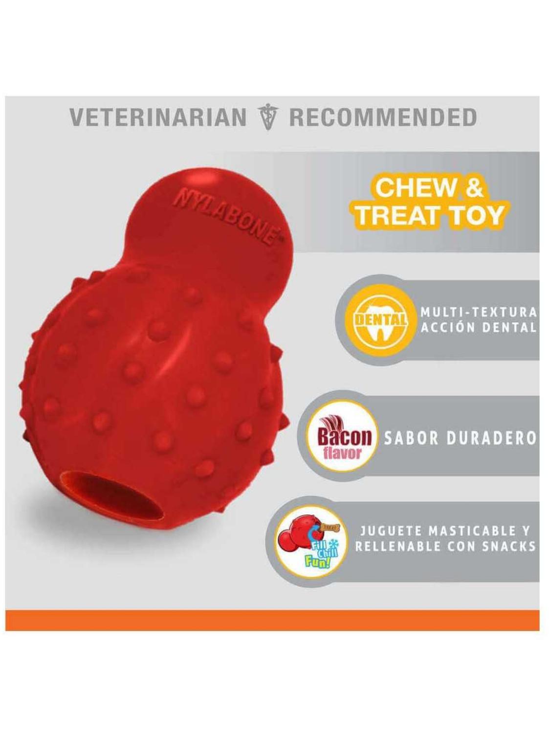 NYLABONE CONO 3 EN 1 RELLENABLE SABOR TOCINO - 16 KG - 7