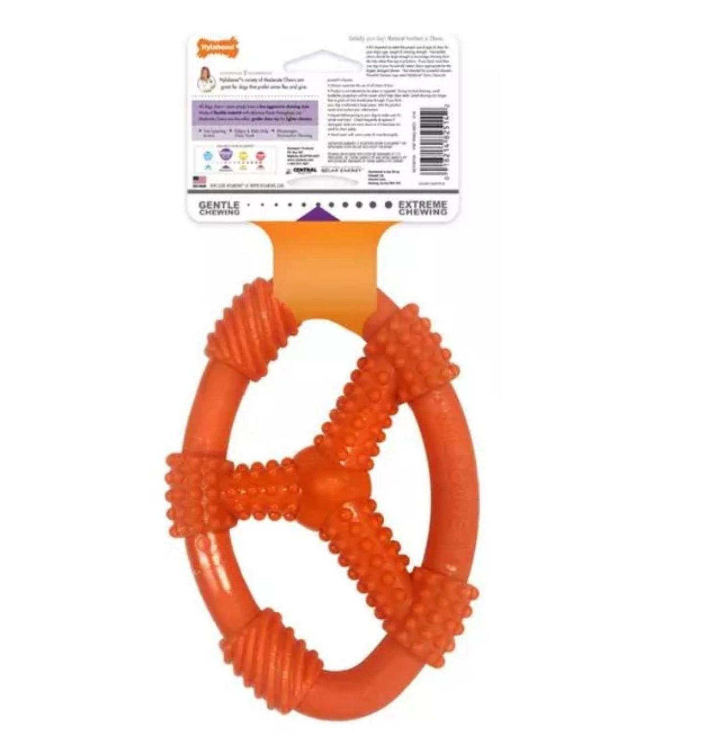 JUGUETE PARA PERROS ANILLO OVAL FLEXIBLE TALLA M NYLABONE - 2