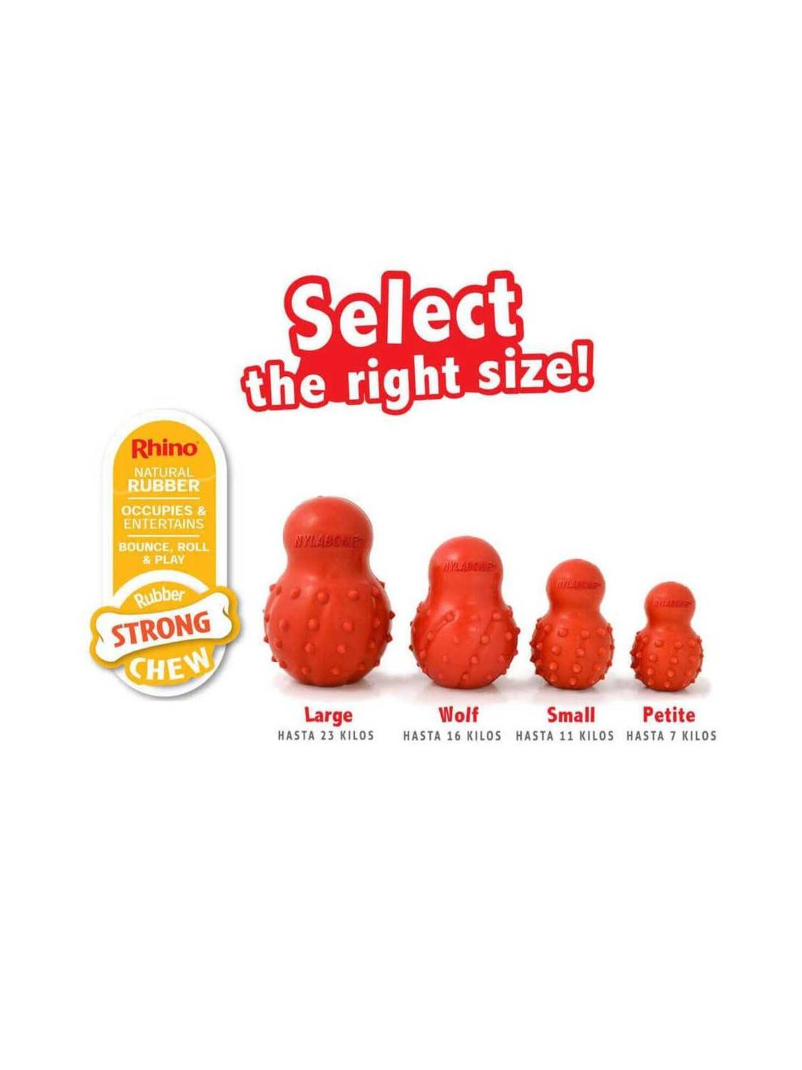 CONO NYLABONE SABOR TOCINO PARA PERROS HASTA 7KG - TALLA XS - 4