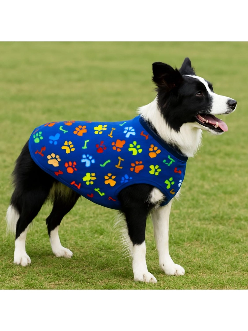CAPA POLAR PERRO 4XL 62 CM ABRIGO INVIERNO BORDER - 8