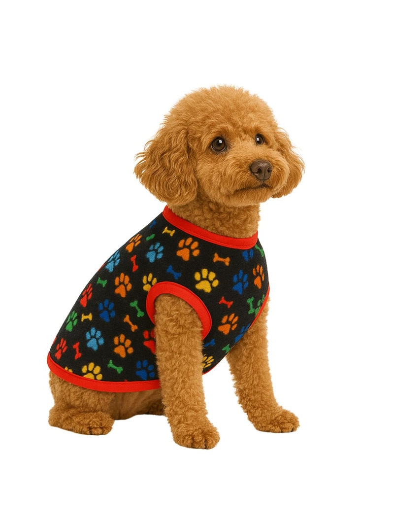 CAPA POLAR PERRO M 35 CM ABRIGO INVIERNO SHIH TZU - 1
