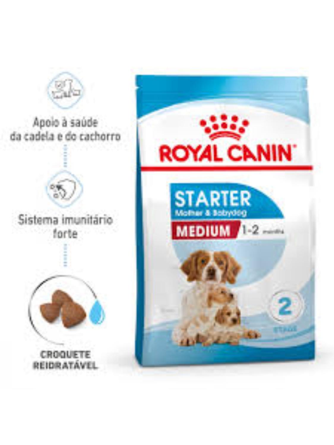 ALIMENTO ROYAL CANIN SIZE MEDIUM STARTER 3 KG - 4