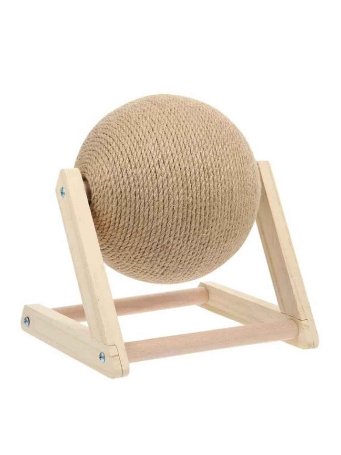 RASCADOR BOLA GIRATORIA PARA GATOS 28X18X30 CM - 3