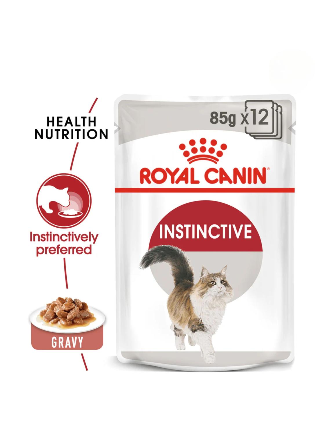 ALIMENTOS ROYAL CANIN POUCH ADULT INSTINCTIVE GATO 85G (12 UNIDADES) - 4