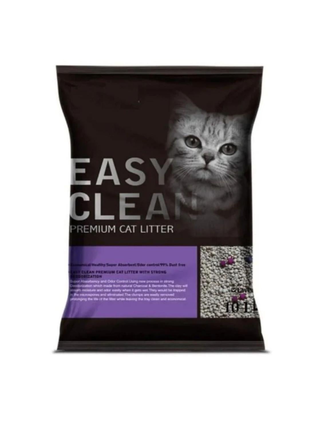 ARENA SANITARIA EASY CLEAN LAVANDA PARA GATOS 8KG - 1