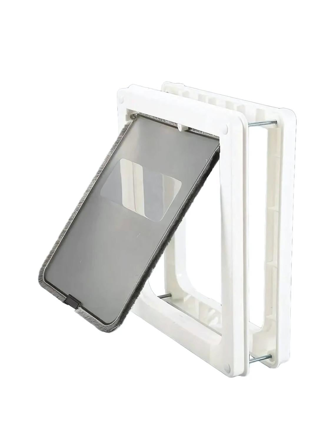 PUERTA PARA PERROS CON TRABA SEGURIDAD 28,5X24,5 CM - 3