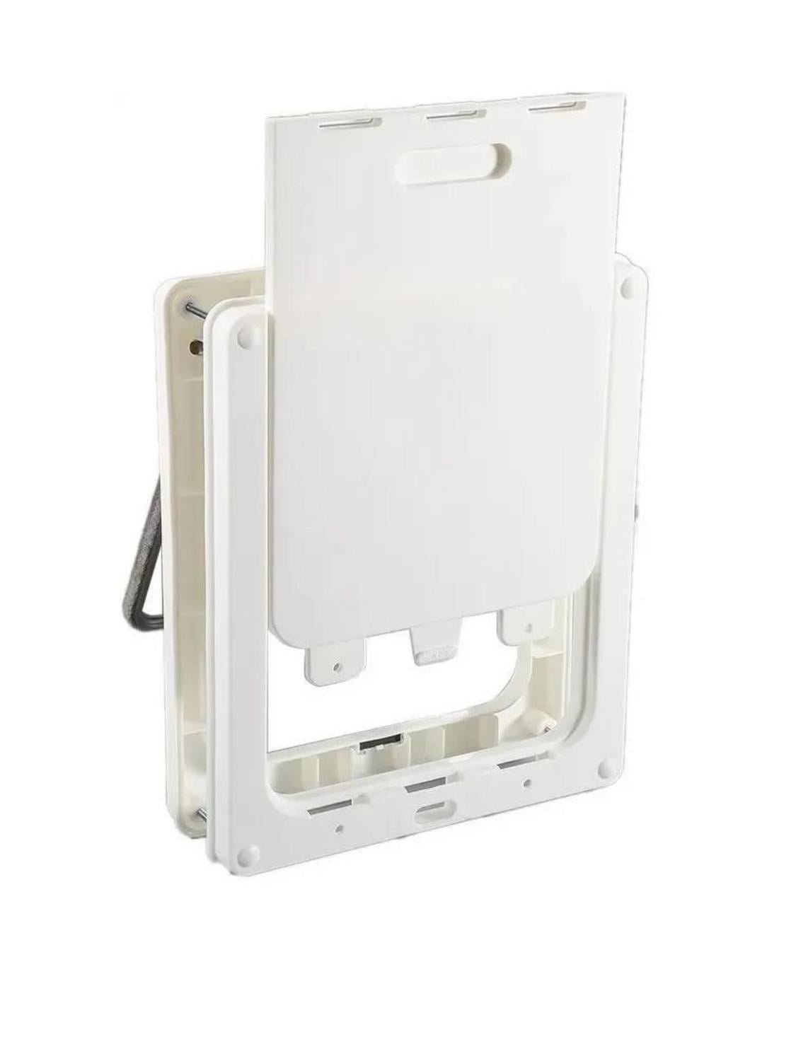 PUERTA PARA PERROS CON TRABA SEGURIDAD 28,5X24,5 CM - 4