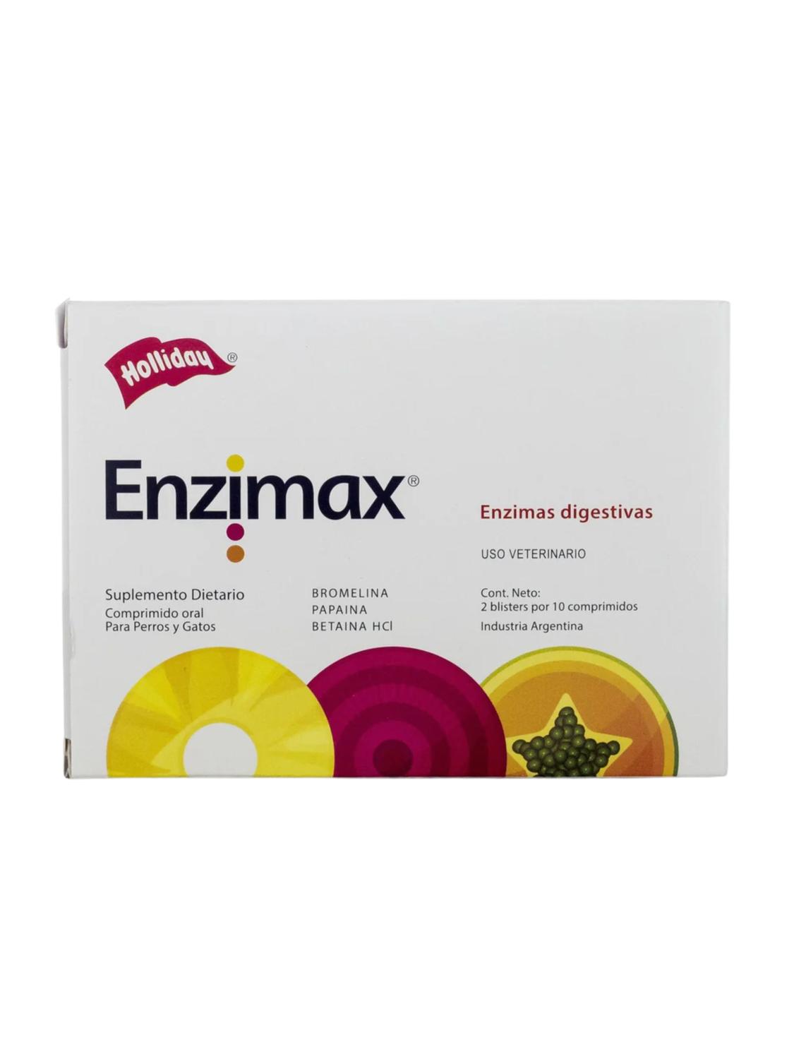 ENZIMAX ENZIMAS DIGESTIVAS PERROS Y GATOS | 20 COMPRIMIDOS - 3