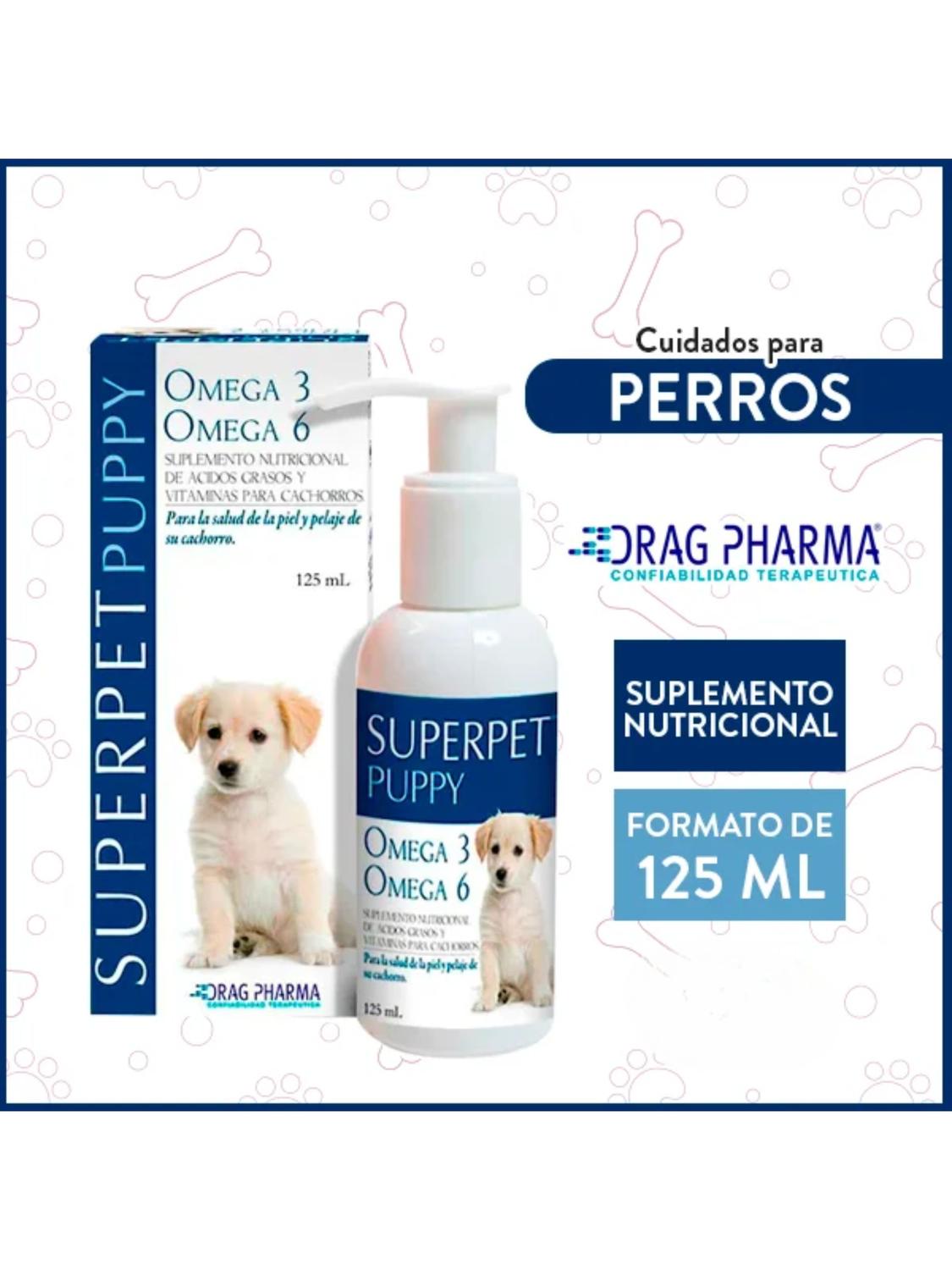 SUPERPET OMEGA CACHORRO 125 ML DRAG PHARMA | PIEL Y PELAJE - 3