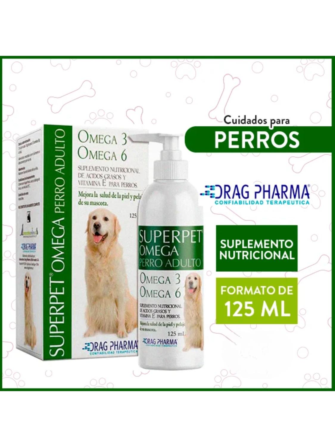 SUPERPET OMEGA PERRO 125 ML DRAG PHARMA | PIEL Y PELAJE - 3