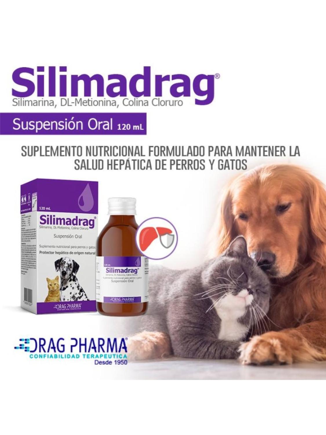 SILIMADRAG 120 ML DRAG PHARMA | PROTECCIÓN HEPÁTICA MASCOTAS - 2