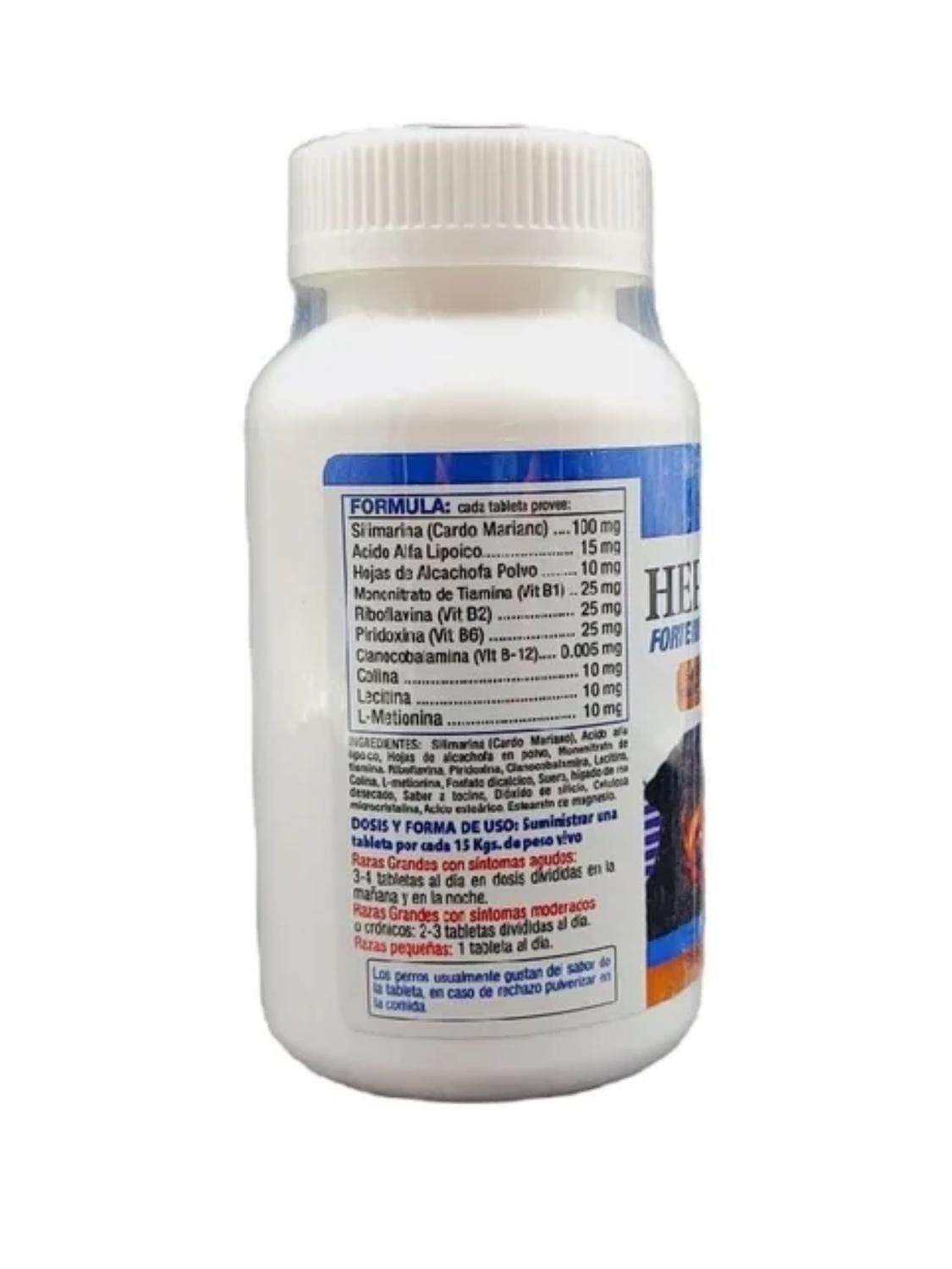 HEPATOCAN FORTE 60 COMP | SUPLEMENTO HEPÁTICO PERROS - 4