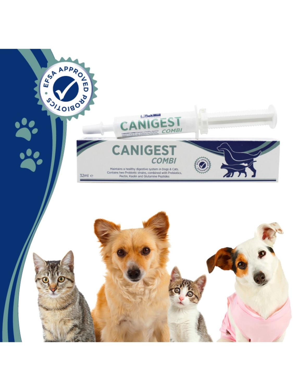 CANIGEST COMBI 32 ML | PROBIOTICO PERROS Y GATOS - 2