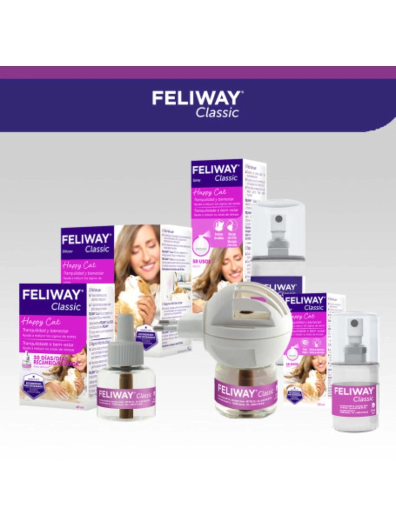 FELIWAY CLASSIC 48 ML – DIFUSOR + REPUESTO PARA GATOS - 3