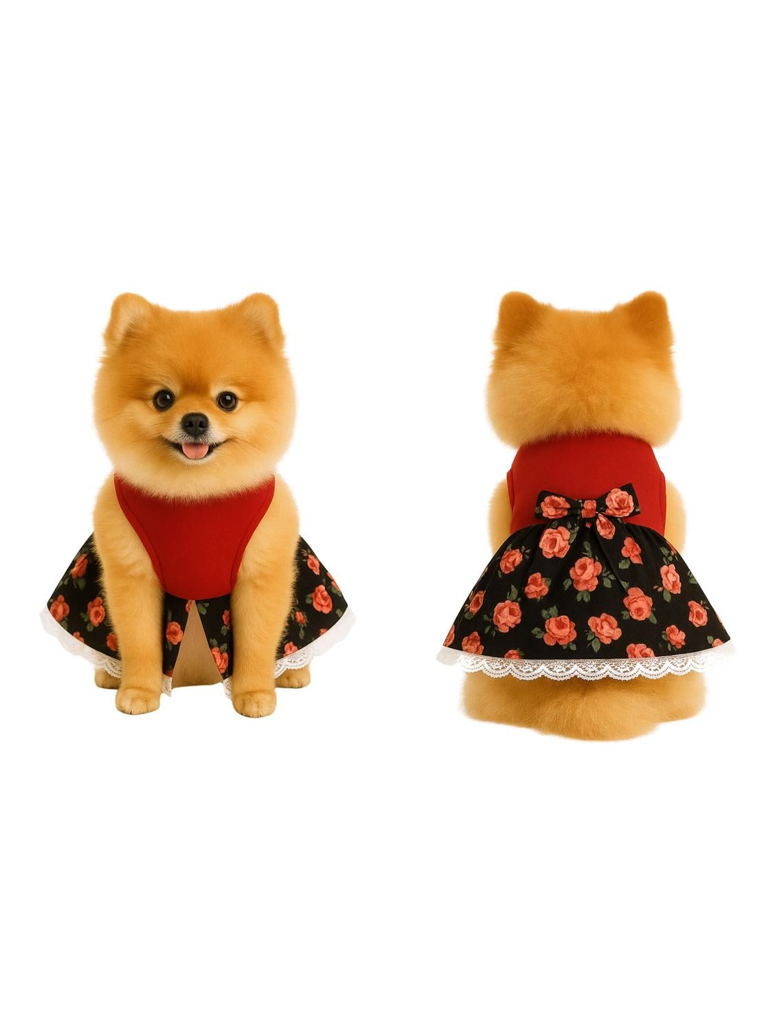VESTIDO HUASA CHINA PARA PERRO TALLA XS | FIESTAS PATRIAS - 4