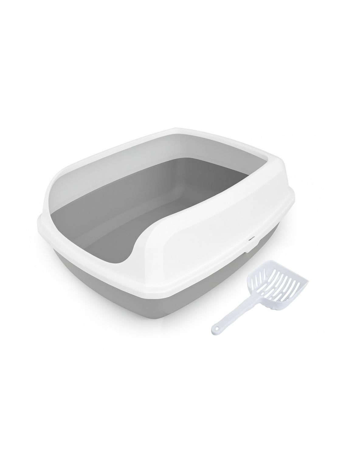 ARENERO SANITARIO GATO M 45X33,5X18,5 CM GRIS TAMAÑO M - 1