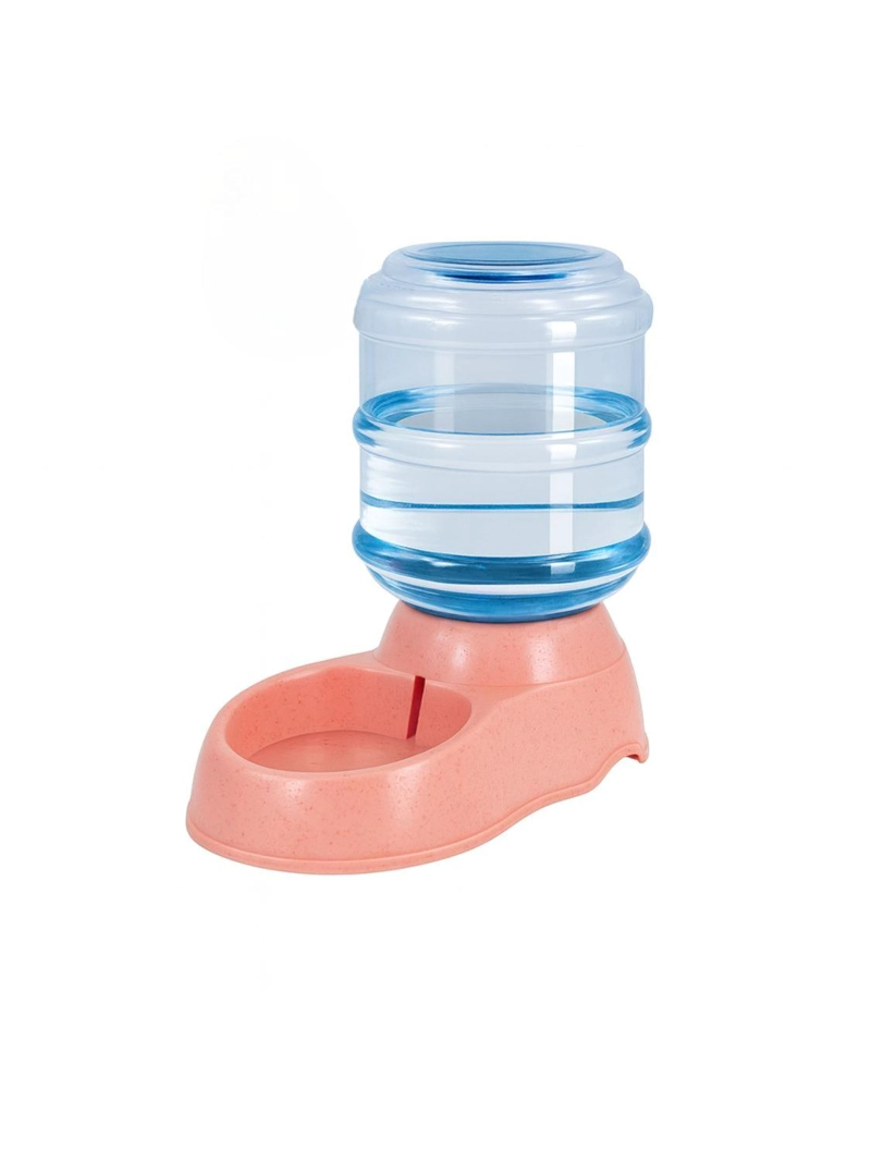BEBEDERO DISPENSADOR DE AGUA PARA MASCOTAS 3.5 L ROSA - 1